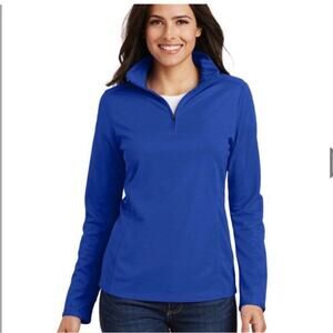 NWT Sport-Tek Women's Royal Blue Quarter-Zip Sweatshirt XSmall